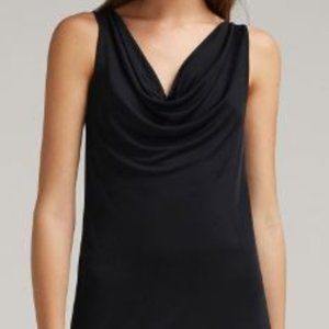 Massimo Dutti Draped Front Dress